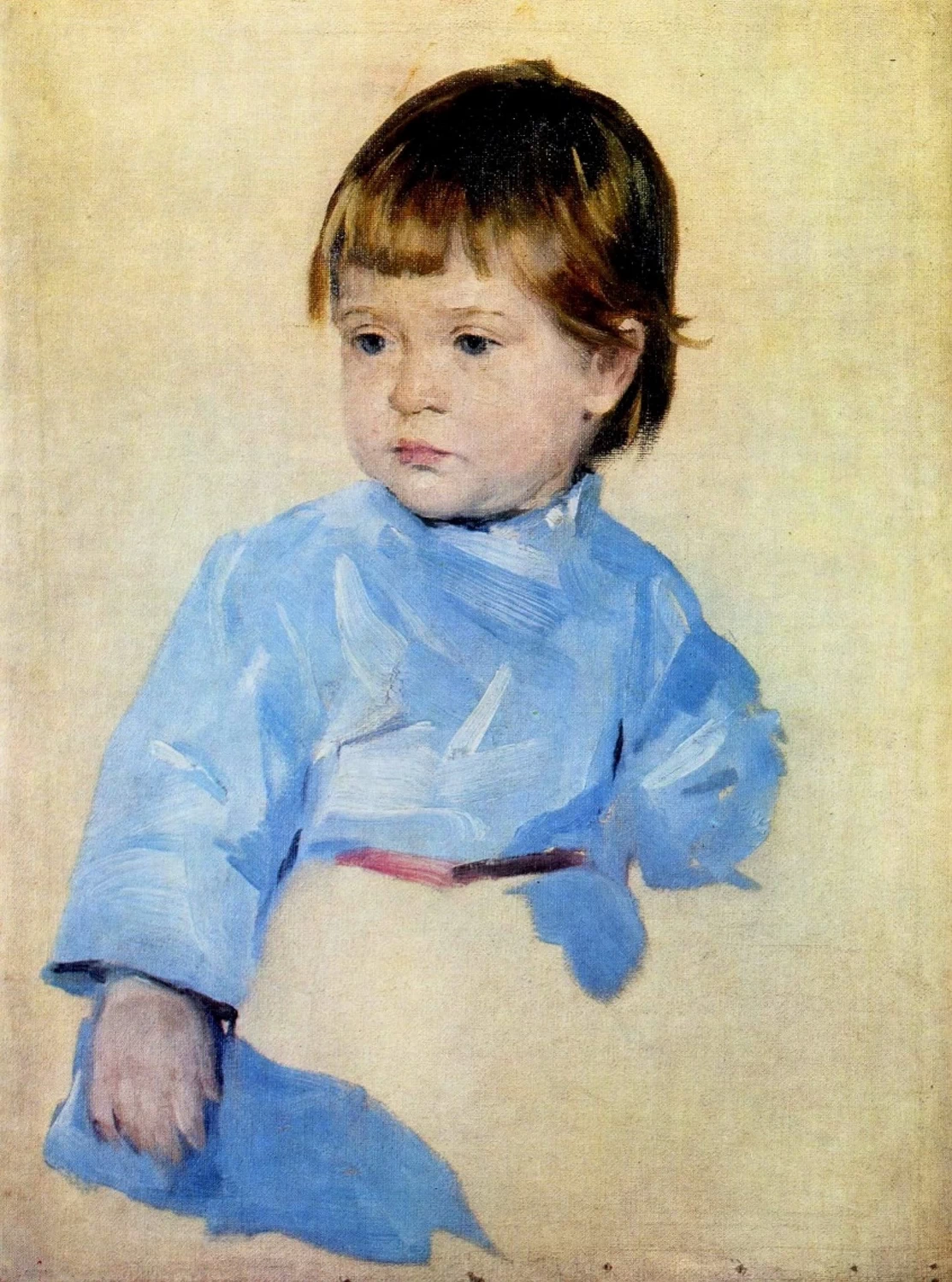 Nikolaj Kornilevič Pimonenko - Ritratto di un figlio, 1906